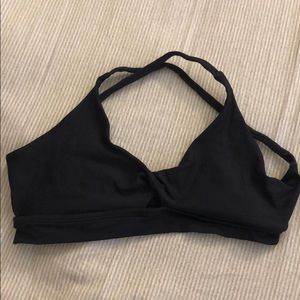 Cross back bikini/sports bra